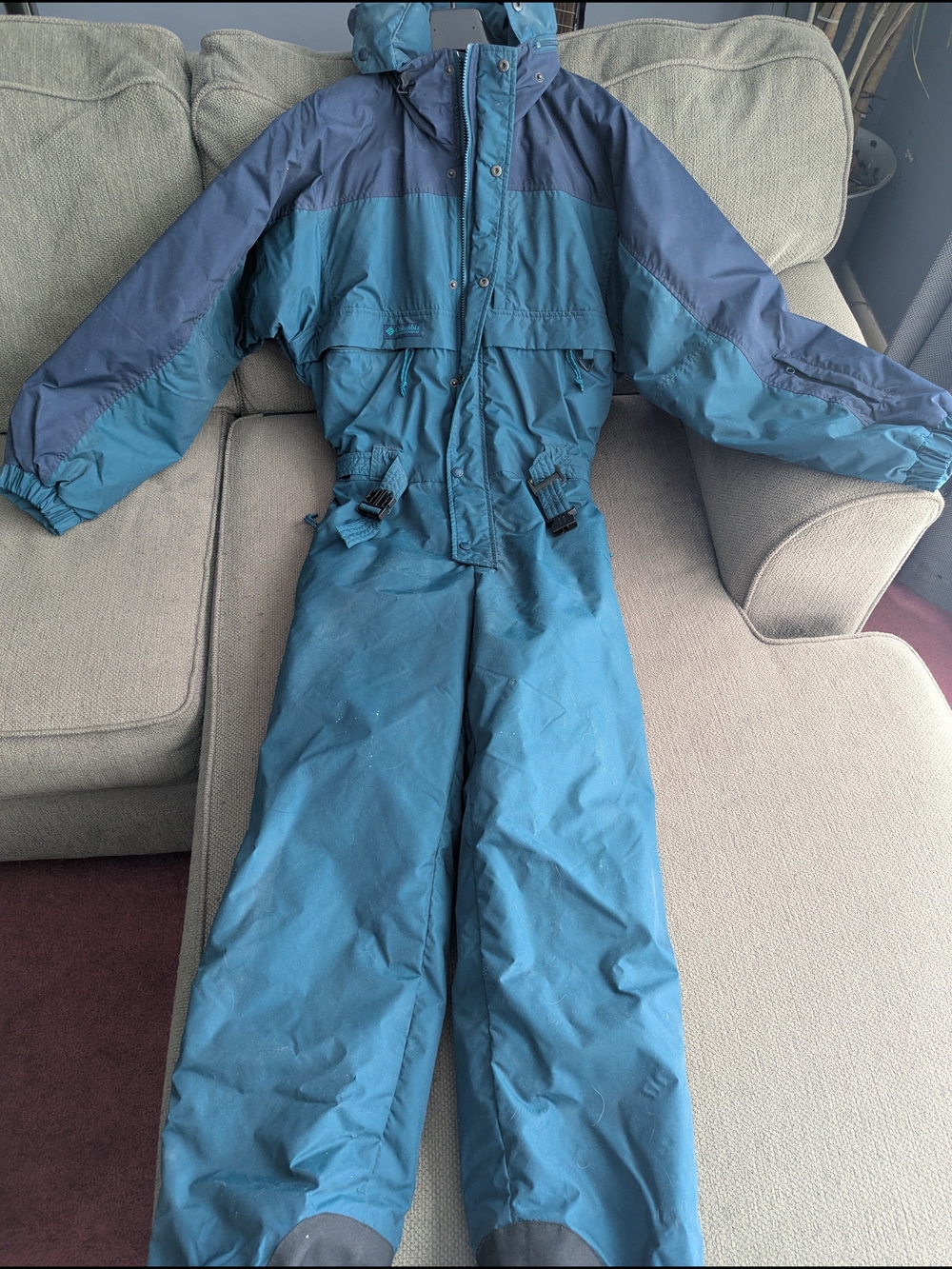Adult Columbia One-piece Snowsuit- DEADSTOCK BNWT Mint Men's small